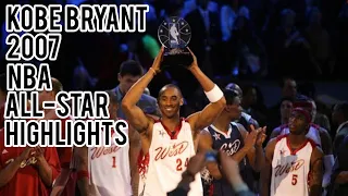 Kobe Bryant 2007 NBA ALL-STAR BEST PLAYS | MVP KOBE