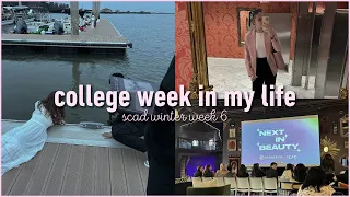 College Week in my Life: film shoots, beauty events, cheersport atl || SCAD Savannah Week 6