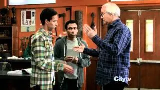 Troy and Abed Sell Their Handshake