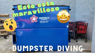 ♻️😯Wow Como pueden tirar todo esto ‼️Maravilloso hallazgo 🤩Dumpster Diving♻️Lo que Tiran en usa 🇺🇲👍