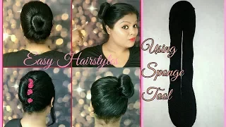 Easy Bun Hairstyles | Magic Sponge Hair Accessories Tool Twist Curler Roller Styler