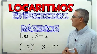 Logaritmos, ejercicios básicos. Aprende matemáticas.