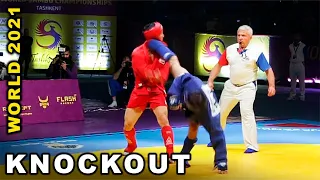 Крутой нокаут в финале Чемпионата МИРА по Боевому САМБО combat SAMBO KNOCKOUT