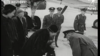 General Eisenhower returns home after tour (1951)
