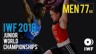 Men's 77kg B | IWF Junior World Championships 2018