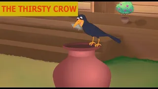 Thirsty Crow Story in English | Moral stories for Kids | Bedtime Stories for Children