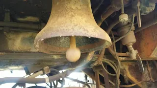 Ringing The Bell On The Tonawanda Island Locomotive