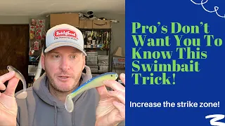 Pro’s don’t want you to know this Swimbait trick!