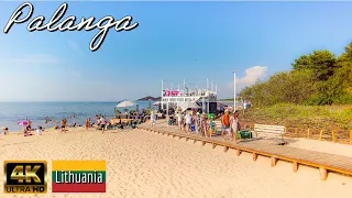 Palanga, Lithuania (Lietuva) City Walk, End Of Summer 4k