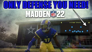 ONLY DEFENSE YOU NEED! Shuts Down Run & Pass! Best Base Defense in Madden NFL 22! Tips & Tricks