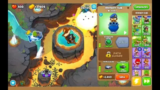 Bloons TD 6 - Double HP MOABS -SULFUR SPRINGS [No Monkey Knowledge]