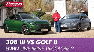 Peugeot 308 (2021) vs Golf 8. Premier duel statique ! 🇫🇷VS🇩🇪