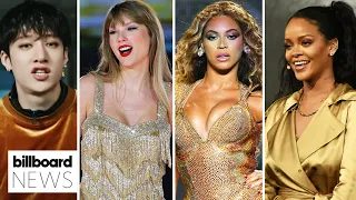 Beyoncé, Rihanna & Taylor Swift Make Forbes List, New Music From Stray Kids & More | Billboard News