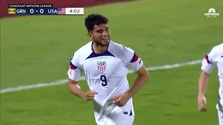 USMNT vs. Grenada: Primer Gol de Ricardo Pepi - 24-03-2023