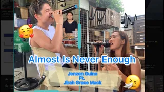 Almost Is Never Enough x Ariana Grande | Jenzen Guino ft. Jirah Grace Mack Cover