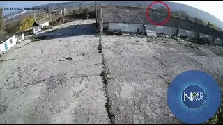 З'явилося відео моменту падіння російської ракети в Молдові