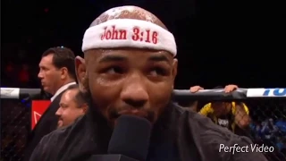 Yoel Romero being Yoel for 2 and a half minutes.