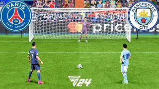 FIFA 24 | RONALDO VS MESSI | PSG VS MANCHESTER CITY | UCL FINAL | PENALTY SHOOTOUT - PS5 GAMEPLAY