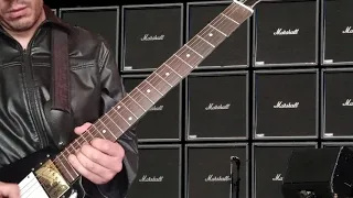 Megadeth - Hangar 18 guitar practice