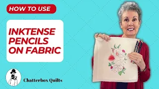 5 Ways to Use Inktense Pencils on Fabric