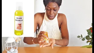 Mode d'emploi Yellow peeling oil- Huile de peeling pour le corps