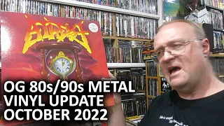 METAL VINYL OG 80s/90s Collection Update - October 2022 (Thrash Metal / Death Metal / Black Metal)