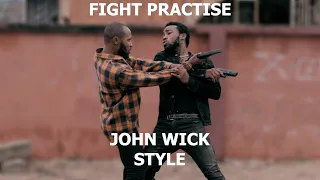 JOHN WICK STYLE FIGHT CHOREOGRAPHY