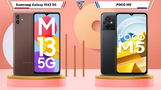 Samsung Galaxy M13 5G Vs POCO M5 | POCO M5 Vs Samsung Galaxy M13 5G