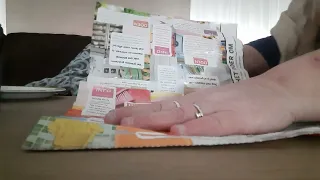 ASMR crumpling and ripping paper
