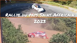 Rallye du pays Saint-Affricain 2023 (Crash and big show)