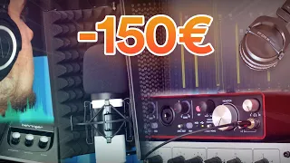 LE MEILLEUR SETUP HOME STUDIO À -150€ 🎧 + CONSEILS RAP/CHANT (Mars 2023)