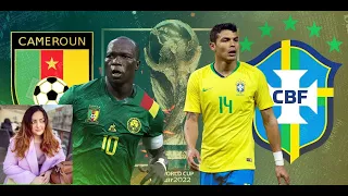 Brazil vs Cameroon | Live Football Match | FIFA 2022 Qatar | Full Match Group Stage #Brazil # Camero