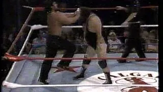 Makhan Singh vs Steve Blackman North American heavyweight title match