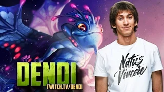 Dota 2 Stream: Na`Vi Dendi - Puck (Gameplay & Commentary)