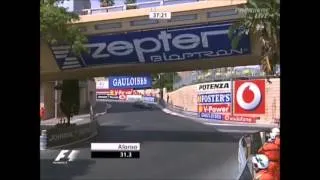 F1 2006 Monaco GP Alonso flying lap (FP3) [Natural Sounds]