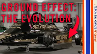 The evolution of ground effect in F1: using the collection at Classic Team Lotus.