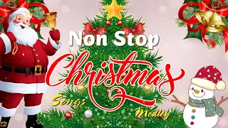 Best Non Stop Christmas Songs Medley 2022 🎅🎄 Top 100 English Christmas Songs Of All Time