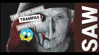 Top 10 MEJORES TRAMPAS mas SINIESTRAS de la SAGA de SAW