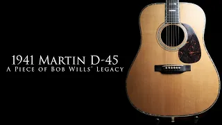 Holy Grail 1941 Martin D-45: A piece of Bob Wills' Legacy
