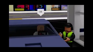 Roblox Brookhaven the guy parking at the police station