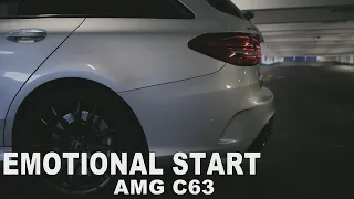 Emotional Start Mercedes AMG C63 - SOUNDCHECK - CINEMATIC VIDEO