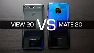 Обзор Honor View 20 и сравнение с Huawei Mate 20