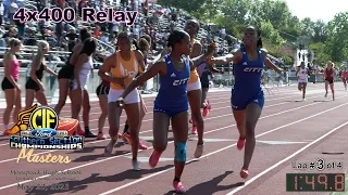 2023 TF - CIF-ss Masters - 4x400 Relay (Girls Championship)