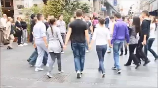Street Dancing in Belgrade / Уличные танцы в Белграде