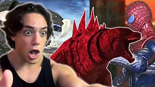 THESE STOP MOTIONS ARE INSANE! Reacting to Your Godzilla Stop Motions