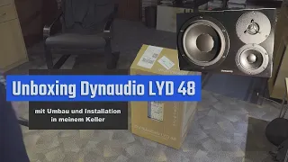 Timelapse Unboxing und Installation Monitore Dynaudio LYD 48