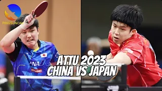 China vs Japan | Match 1 | Wang Chuqin vs Tomokazu Harimoto