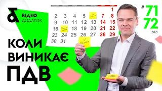 Коли виникає ПДВ | Правило першої події та окремі випадки нарахування ПЗ