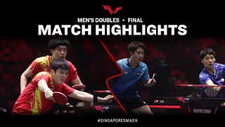 Fan Zhendong/Wang Chuqin vs Jang Woojin/Lim Jonghoon | MD Final | Singapore Smash 2023