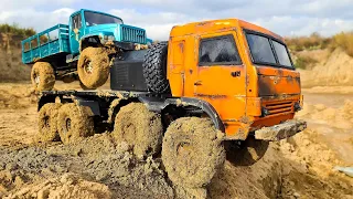 KAMAZ 8x8 Custom Made – RC Truck MUD OFF Road